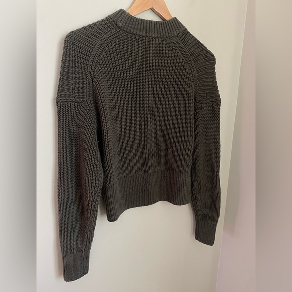 Everlane Cocoon Knit Crew Sweater in Everyday Organic Cotton Size XS Minimalist - Picture 7 of 11